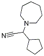 azepan-1-yl(cyclopentyl)acetonitrile(SALTDATA: FREE) Struktur