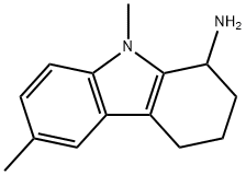 6,9-二甲基-2,3,4,9-四氢-1H-咔唑-1-胺 结构式