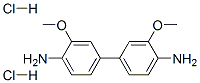 4-(4-amino-3-methoxy-phenyl)-2-methoxy-aniline dihydrochloride Structure