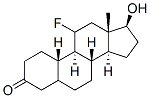 11-fluoro-19-nordihydrotestosterone Structure