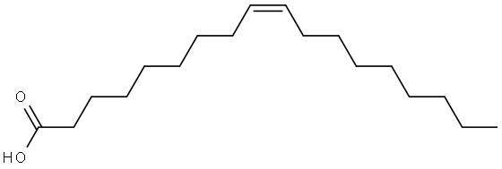 オレイン酸 化学構造式