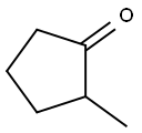 2-Methylcyclopentanone Struktur