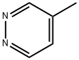 4-メチルピリダジン 化学構造式