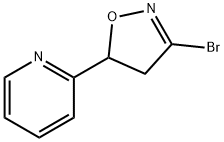 2-(3-broMo-4,5-dihydro-isoxazol-5-yl)pyridine