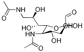 N-乙酰基-9-(乙酰氨基)-9-脱氧神经氨酸酸,112054-78-1,结构式