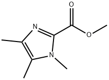 1H-Imidazole-2-carboxylicacid,1,4,5-trimethyl-,methylester(9CI) Struktur