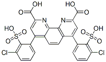 4,7-bis(chlorosulfophenyl)-1,10-phenanthroline-2,9-dicarboxylic acid|