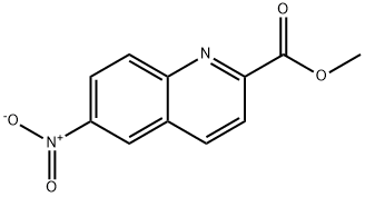 METHYL 6-NITROQUINOLINE-2-CARBOXYLATE,112089-59-5,结构式