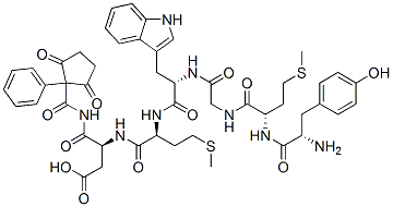 석시닐-티로실-메티오닐-글리실-트립토필-메티오닐-아스파르틸-페네틸아마이드