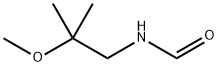 N-Formyl-2-methoxy-2-methyl-propylamine, 112129-25-6, 结构式