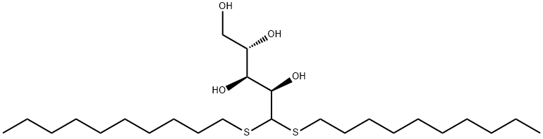 l-Arabinose, didecyl mercaptal Structure