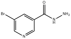5-溴吡啶-3-甲酰肼,112193-41-6,结构式