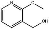 (2-メトキシ-3-ピリジニル)メタノール 化学構造式