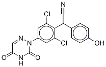 4-Dechloro-4-hydroxy Diclazuril, 112206-71-0, 结构式