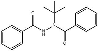 1,2-DIBENZOYL-1-(T-BUTYL)HYDRAZINE Struktur