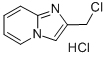 3-(CHLOROMETHYL)IMIDAZO[1,2-A]PYRIDINE HYDROCHLORIDE,112230-20-3,结构式