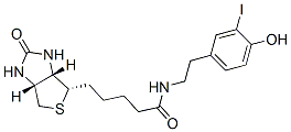 N-[2-(4-hydroxy-3-iodo-phenyl)ethyl]-5-[(1S,2S,5R)-7-oxo-3-thia-6,8-di azabicyclo[3.3.0]oct-2-yl]pentanamide|