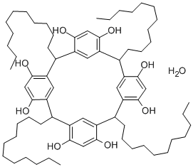 C-ウンデシルカリックス[4]レソルシンアレーン 化学構造式