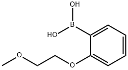 2-(2-甲氧基乙氧基)苯基硼酸,1122568-09-5,结构式