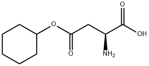 L-Aspartic acid 4-cyclohexyl ester Struktur