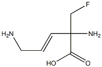 3-Pentenoicacid,2,5-diamino-2-(fluoromethyl)-,(+)-(9CI) Structure