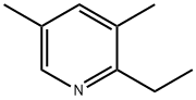 3,5-二甲基-2-乙基吡啶,1123-96-2,结构式