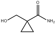 1-(hydroxymethyl)cyclopropanecarboxamide(SALTDATA: FREE) Structure