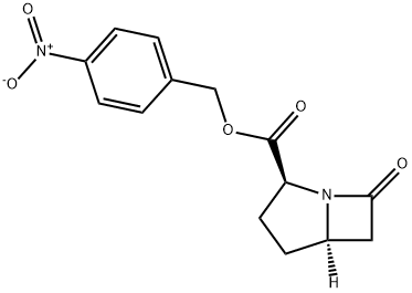 (2S,5R)-7-Oxo-1-azabicyclo[3.2.0]heptane-2-carboxylic acid (4-nitrophenyl)methyl ester Structure