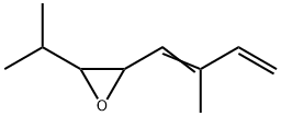 Oxirane, 2-(2-methyl-1,3-butadienyl)-3-(1-methylethyl)- (9CI),112365-66-9,结构式