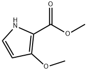 3-甲氧基-1H-吡咯-2-甲酸甲酯, 112373-17-8, 结构式