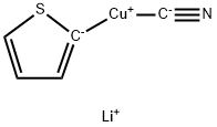 LITHIUM 2-THIENYLCYANOCUPRATE  0.25M 化学構造式