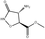 5-Isoxazolidinecarboxylicacid,4-amino-3-oxo-,methylester,trans-(9CI) 结构式