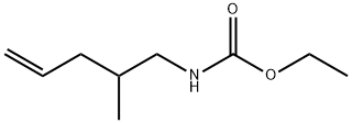 Carbamic  acid,  (2-methyl-4-pentenyl)-,  ethyl  ester  (9CI) 结构式