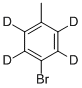 4-BROMOTOLUENE-2,3,5,6-D4 Struktur