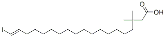19-iodo-3,3-dimethyl-18-nonadecenoic acid|