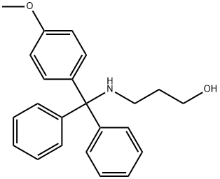 3-(MONOMETHOXYTRITYLAMINO)PROPAN-1-OL, 112510-75-5, 结构式