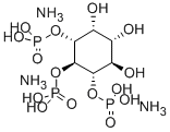 D-MYO-INOSITOL 1,4,5-TRISPHOSPHATE TRIAMMONIUM SALT 化学構造式