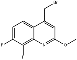 4-(broMoMethyl)-7,8-difluoro-2-Methoxyquinoline|