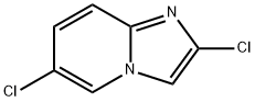 2,6-DICHLOROIMIDAZO[1,2-A]PYRIDINE, 112581-60-9, 结构式
