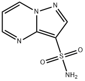 Pyrazolo[1,5-a]pyrimidine-3-sulfonamide (9CI) 化学構造式
