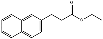 3-NAPHTHALEN-2-YL-PROPIONIC ACID ETHYL ESTER Struktur