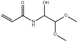 N-(1-HYDROXY-2,2-DIMETHOXYETHYL)ACRYL-AMIDE, 50 WT. % SOLUTION IN WATER|N-(1-羟基-2,2-二甲氧基乙基)-2-丙烯酰胺