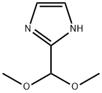 IMIDAZOLE-2-CARBOXALDEHYDE DIMETHYL ACETAL, 98+% Structure