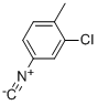 Benzene, 2-chloro-4-isocyano-1-methyl- (9CI),112675-35-1,结构式