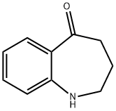 1,2,3,4-テトラヒドロ-5H-1-ベンズアゼピン-5-オン 化学構造式