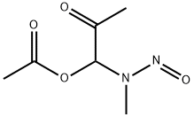 N-methyl-N-(1-acetoxy-2-oxopropyl)nitrosamine|