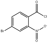 4-溴-2-硝基苯甲酰氯,112734-21-1,结构式