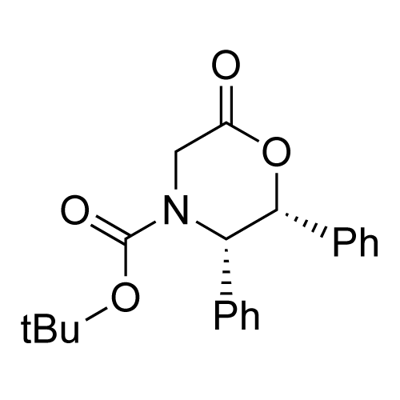 tert-Butyl (2R,3S)-(-)-6-oxo-2,3-diphenyl-4-morpholinecarboxylate