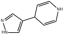 Pyridine, 1,4-dihydro-4-(1H-pyrazol-4-yl)- (9CI) 结构式