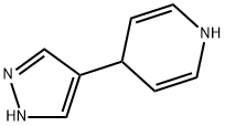 Pyridine, 1,4-dihydro-4-(1H-pyrazol-4-yl)- (9CI),112758-41-5,结构式